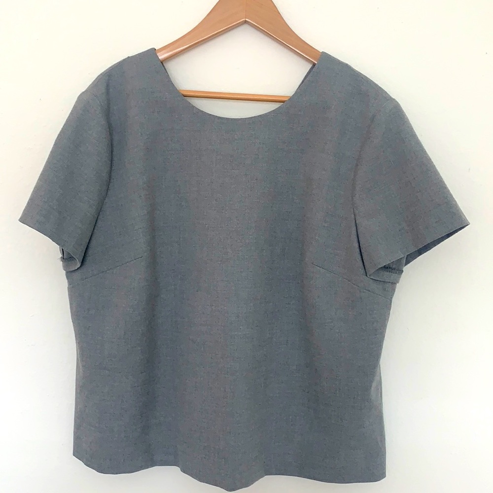 MUST SEE PICS | Banana Republic top | wear 2 ways!